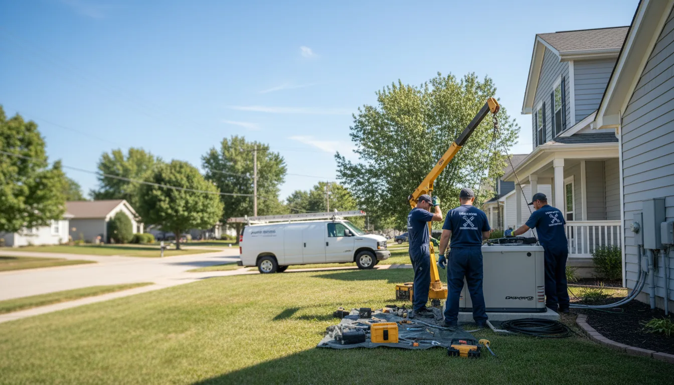 Generator Installation in Plantersville, MS near me